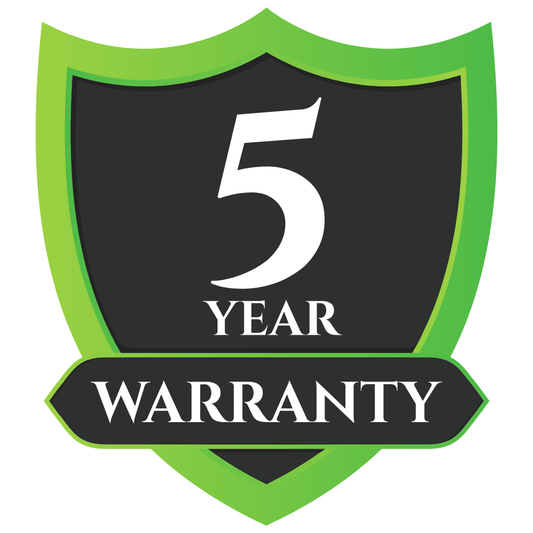 5 Year Breakage Warranty